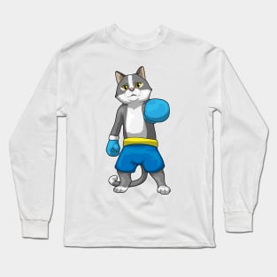 Cat Boxer Boxing gloves Boxing Long Sleeve T-Shirt